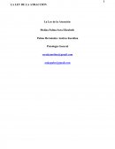 Ley de la Atracción. Psicología General