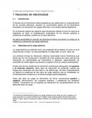 Variables eléctricas fundamentales.