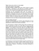 Tema: Claves para construir tu marca digital