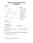 Solucionario del Examen Final de Topografía 2.