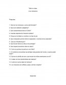 Taller en clase (Los moluscos)