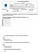 Evaluación matematica