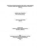 ESTRATEGIAS DE GESTIÓN ORGANIZACIONAL PARA LA MICRO EMPRESA