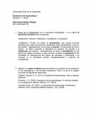 Tarea Evaluación del Aprendizaje.