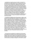 DISTRIBUCION DE FRECUENCIAS- ENSAYO.