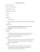 Planificacion seceuncia didáctica receta