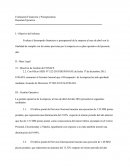 Evaluación Financiera y Presupuestaria