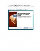 Instalación y Configuración de VirtualBox
