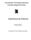 TRABAJO POTENCIA - Convertidor CD-CD en Operación Elevadora.