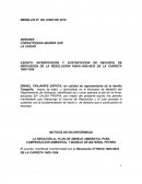 INTERPOSICIÓN Y SUSTENTACION DE RECURSO DE REPOSICIÓN DE LA RESOLUCION 160AS-1605-9933 DE LA CARPETA 1605-1366.
