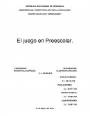 La importancia del juego en la educacion inicial