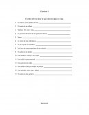 Determinismo. Ejercicio 1