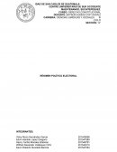 Régimen Político Electoral