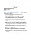 COLEGIO PROCESO ALTERNATIVO EDUCATIVO (PAE) AREA DE CIENCIAS SOCIALES