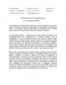 METODOLOGÍA DE LA INVESTIGACIÓN La investigación científica