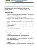 MERCADO FINANCIERO: REGULACIONES DEL MERCADO FINANCIERO