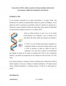 Extracción de ADN de células eucariotas (Alverjas) mediante método semi-convencional y análisis del resultado por electroforesis