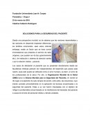 SOLUCIONES PARA LA SEGURIDAD DEL PACIENTE