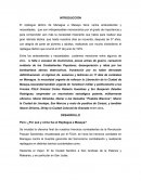 El repliegue en Nicaragua.