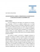 ESTUDIO PERCEPTUAL SOBRE LA CORRUPCION EN LOS HABITANTES DE LA DELEGACION XOCHIMILCO (NOVIEMBRE 2015)