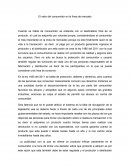 Valos del consumidor en la linea de servicio