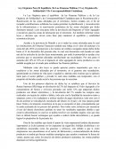 Ley Orgánica De Solidaridad Y De Corresponsabilidad Ciudadana.