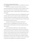 Principios de la comunicación de apoyo