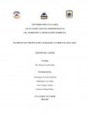 MATRIZ OVAR Y POLÍTICAS DE CALIDAD DE LA FARMACIA CRUZ AZUL