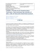 El Fondo de las Naciones Unidas para la Infancia es un programa de la Organización de las Naciones Unidas (ONU) con base en New York y que provee ayuda humanitaria y de desarrollo a niños, niñas y madres en países en desarrollo.