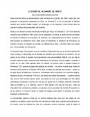 El poder de la sangre de cristo