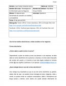 El internet como herramienta de conexión con clientes y proveedores.