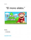 Proyecto: “El mono silabo.”
