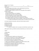 Prueba de Nivel 1° Semestre