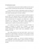 El condicionamiento Operante.