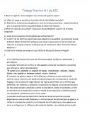 Educación sexual. Trabajo Practico