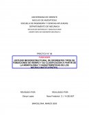 PRÁCTICA N° 06 FUNDICIONES