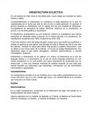 Arquitectura Eclectica