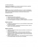 El sistema penitenciario.