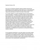 Experiencia Famonuc 2016