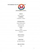 Valores Elaboración de planes y programas Presupuesto