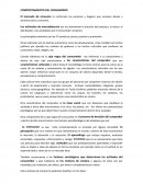 Comportamiento del consumidor.El mercado de consumo lo conforman las personas y hogares que compran bienes y servicios para su consumo