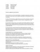 POLITICA AMBIENTAL DE UN HOTEL