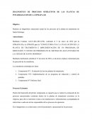 DIAGNOSTICO DE PROCESOS OPERATIVOS DE LAS PLANTAS DE POTABILIZACION DE LA EPMAPA-SD