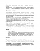 Nuestro Proyecto de investigación será la violencia y narcotráfico en el estado de Michoacán.