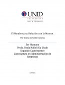 EL hombre y la relación con la muerte