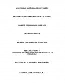 Análisis de sistemas de control por respuesta en frecuencia