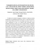 Abuso sexual Infanto-Juvenil