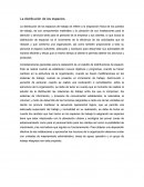 Distribucion de los espacios de trabajo.