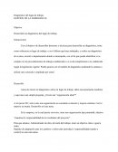 Diagnóstico del lugar de trabajo.