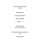 Reseña de No oyes ladrar los perros.